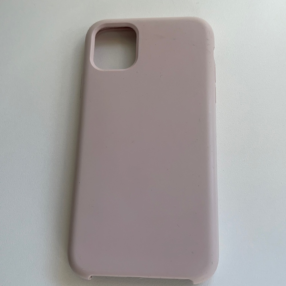 Pink soft  iPhone 11 case